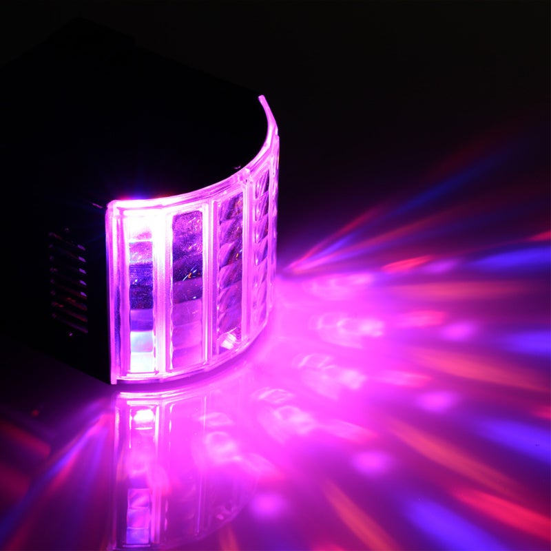 LED mini KTV bar room lights stage lights sound control lights seven colors rotating lights - Image 1