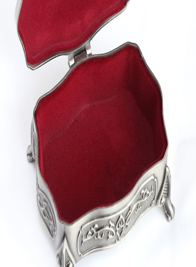 Biddy Murphy Irish Gifts Claddagh Jewelry Box Large Love Loyalty Friendship Medallion Pewter Made in Ireland - Image 5