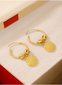 GOLDMAX Elegant 21k Gold Plated Earrings For Women  - Image 1