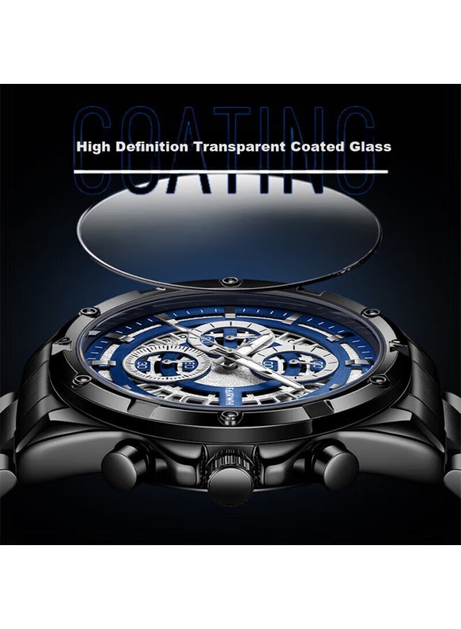 Fairwhale Men's Watch Challenger Series Mechanical Wind Exam Watch Men's Waterproof Luminous Student National Watch 5430-3 - Image 5