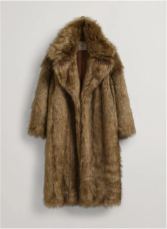 غانت Gant Faux Fur Coat