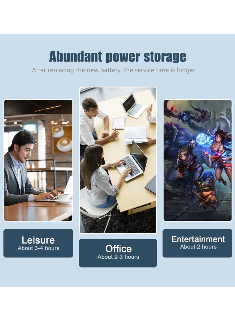 Max Power WDX0R Battery for Dell Inspiron 13 15 5000 7000 Series 5570 7579 7570 7378 5567 7573 5565 5379 5378 Latitude 3490 3590 3340 3400 3390 3500 3190 5468 5568 P69G 3CRH3 Dell 42WH WDXOR 11.4v Battery - Image 4