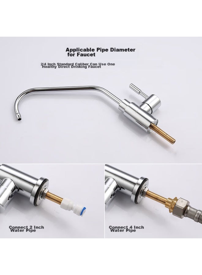 Larsd Direct Drinking Faucet, Water Purifier, Pure Water Tap, 4 Points/2 Points, Sink Single Cold Faucet Ld903 - Image 1
