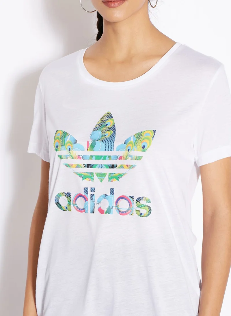adidas Originals Bird Logo T-Shirt