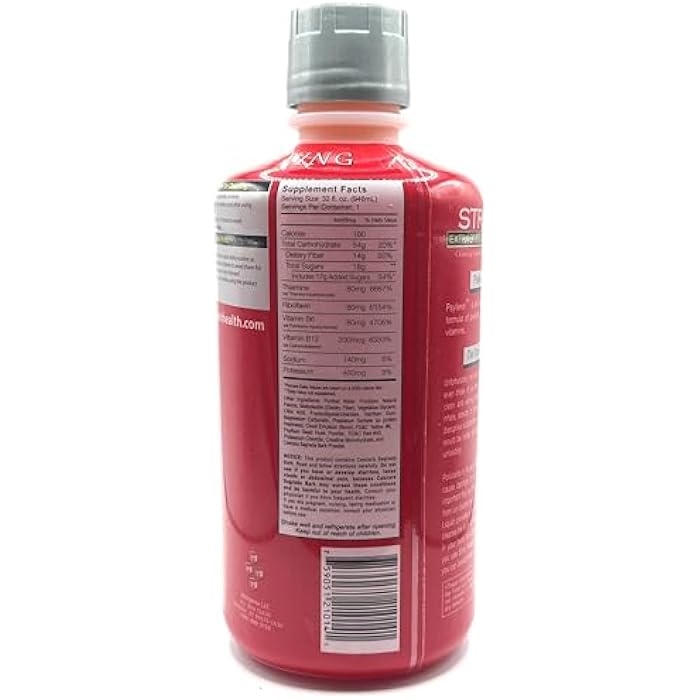 Wellgenix Strip NC - Herbal Cleanse Drink - Extra Strength - Fruit Punch - 32oz (Pack of 1) - Image 2
