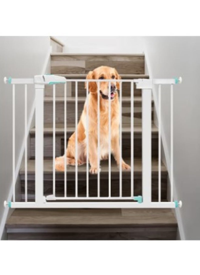 Kidles Stairway Guardrail Child Safety Gate For Your Little Ones Safety-Size 75x82 cm  - Image 4