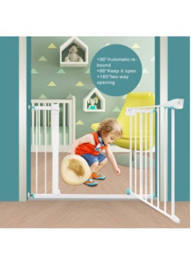 Kidles Stairway Guardrail Child Safety Gate For Your Little Ones Safety-Size 75x82 cm  - Image 3