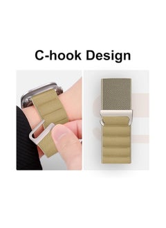 Generic 3 Pack for Apple Watch Alpine Loop Band 49mm 45mm 44mm 42mm , Adjustable Metal C-Hook,  Nylon Woven Sport Strap for iWatch Series Ultra/8/7/SE/6/5/4/3/2/1  - Image 5