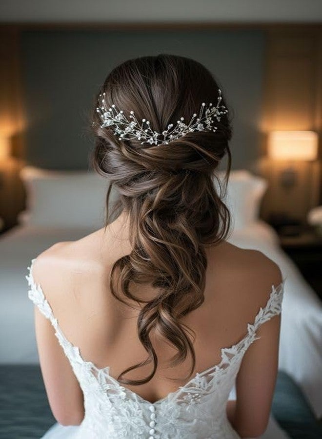 AMAZBIRD Princess Tiara for Girls & Women - Sparkling Crystal Rhinestone Crown, Perfect Hair Accessory for Weddings, Birthdays, Parties, (2) - Image 4
