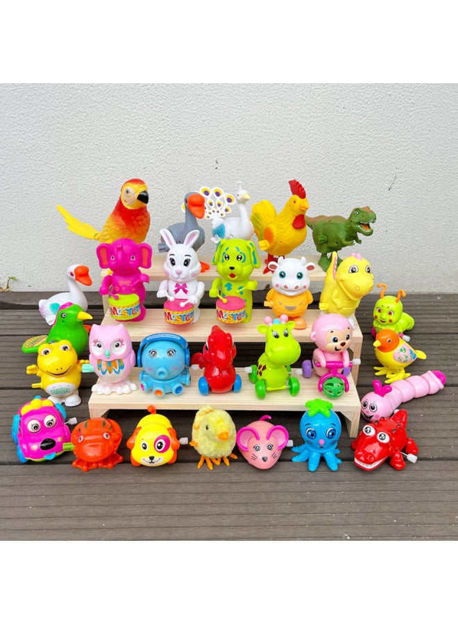 Chain Winding Toys Children Drum Toys Kindergarten Toys Jump Dinosaur Stall Night Market Supply-color:sea Lion Top Ball - Image 2