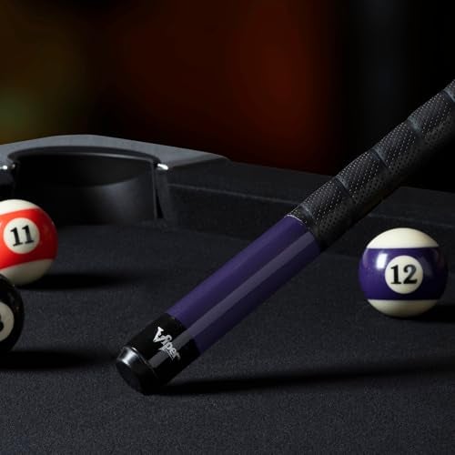Viper by GLD Products Revolution Sure Grip Pro 58" 2-Piece Billiard/Pool Cue, Metallic Purple, 19 Ounce (50-0702-19) - Image 3