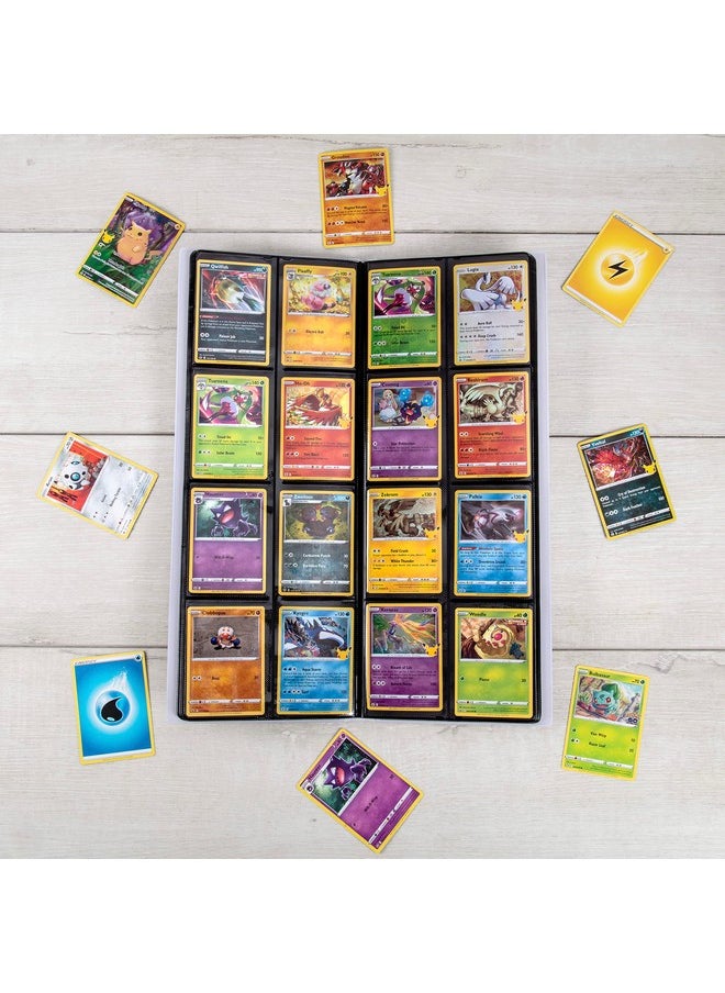 Monster Protectors - Monster Tower Binder 20 Side Loading Padded Pages That Hold 320 Cards Compatible With Yugioh Magic The Gathering & Pokemon Unique Trading Card Album With 8 Pocket(2 X 4)Configuration Matte White - Image 1