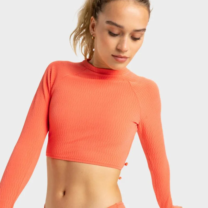 Roxy Lagos Crop Top Lycra Rash Vest - Women