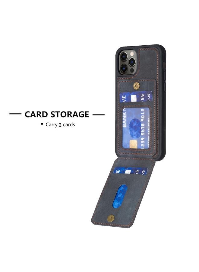 Zaboon Case For iPhone 11 Pro BF28 Frosted Card Bag Phone Case with Holder - Image 4