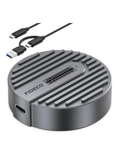 FIDECO USB To M.2 NVME SSD Docking Station, USB 3.2 Gen 2 SSD Enclosure Adapter, High Speed Data Transfer Tool-free NVME Reader Compatible With Windows, Mac OS, And Linux, (1Pc)  - Image 1
