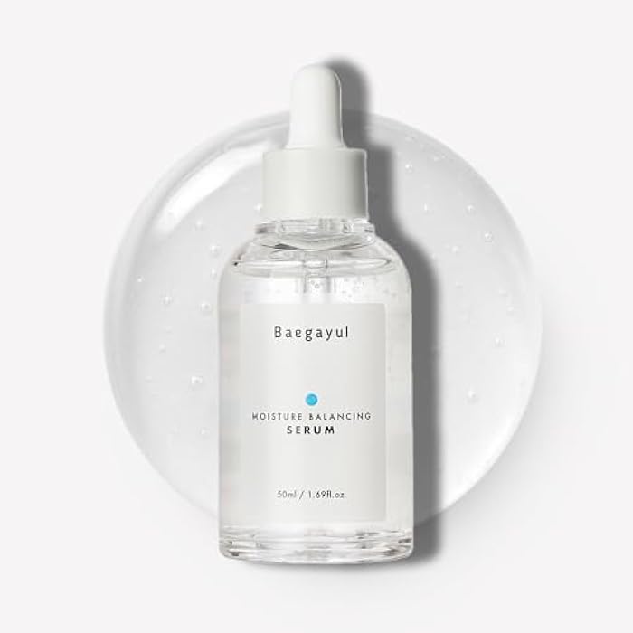 Baegayul Balancing Hyaluronic Acid Serum for Face - Korean Facial Serum with Hyaluronics Acid & Korean Yuzu, Cica Herbal Extract, Deep Hydration, Fast-Absorbing, Glass Skin Glow 50ml [1.69 fl oz] - Image 1
