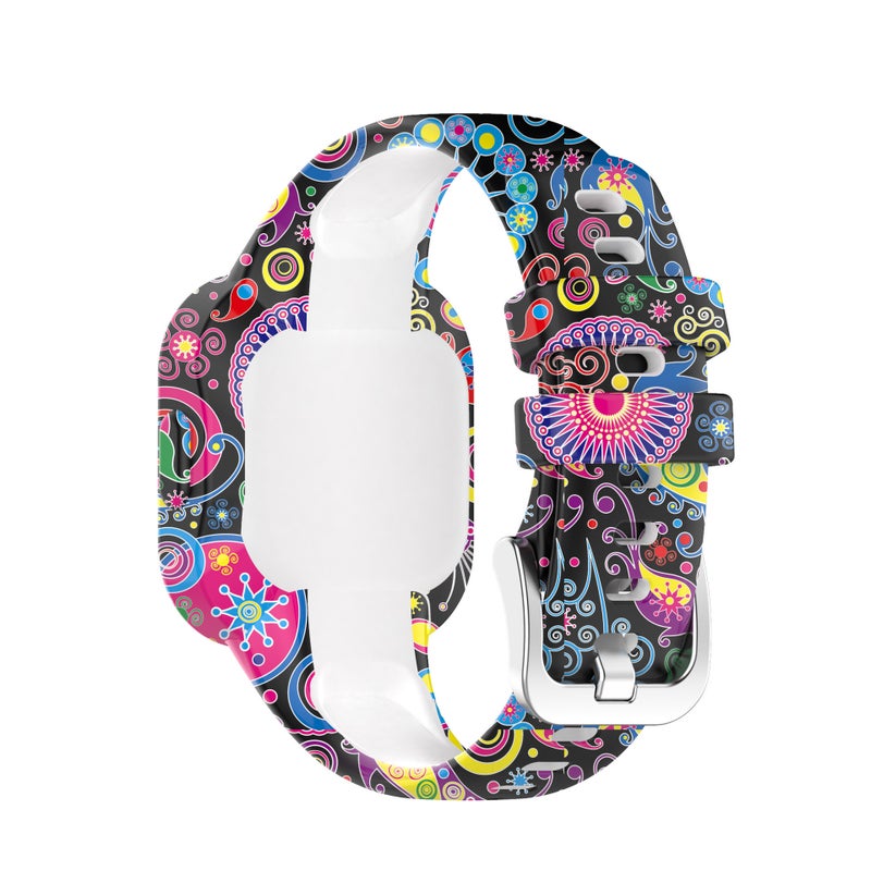 سوار ساعة سيليكون مطبوع للأطفال متوافق مع ساعات Fit JR3 / vivofit jr.3 الذكية - Image 3