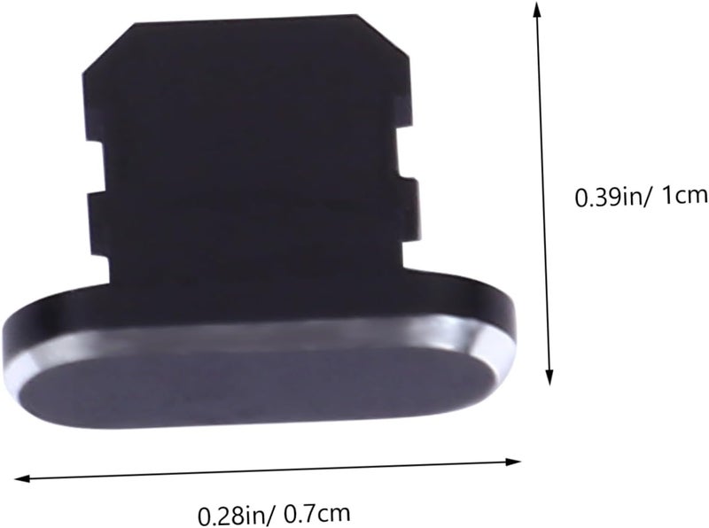 Charging Port Plug Metal USB Hole Plugs for Dust Charm Cell Phone Dust Prevent Damage - Image 2