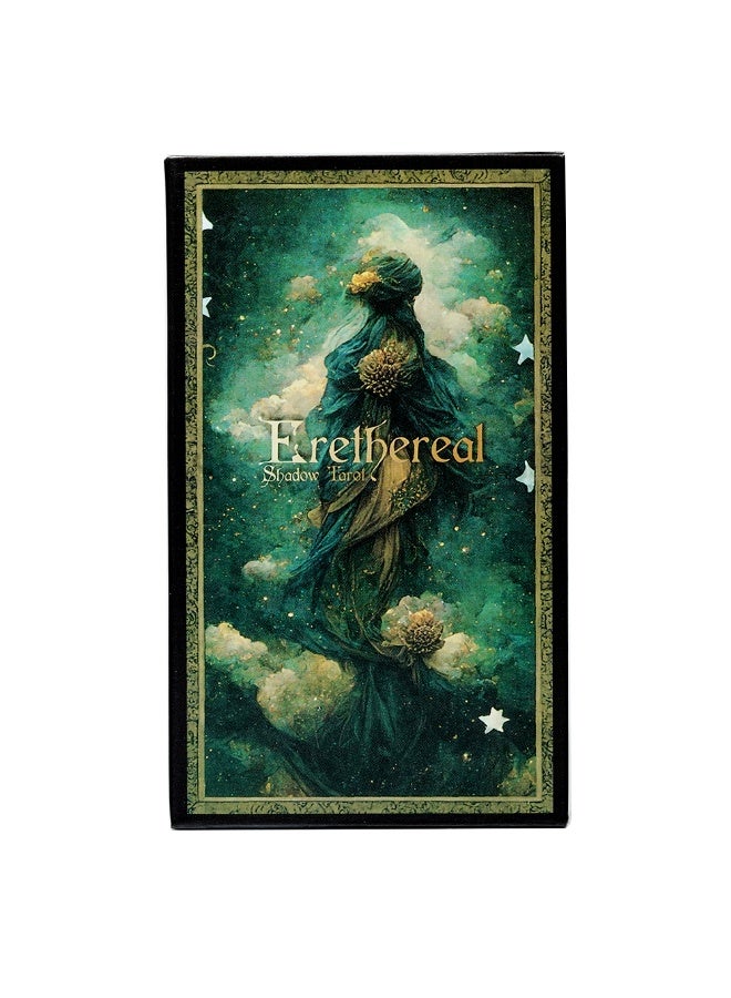 NIBEMINENT Shadow Work Tarot Deck Set - Beautiful antique tarot cards from the 19th century Gothic witch mystic box - 78 cards - Image 5
