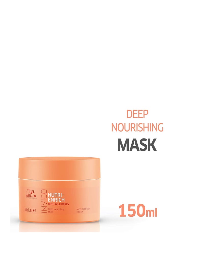 Wella Professionals Wella Professionals Deep Nourishing Mask 150 ml and Shampoo 250 ml Combo  - Image 3