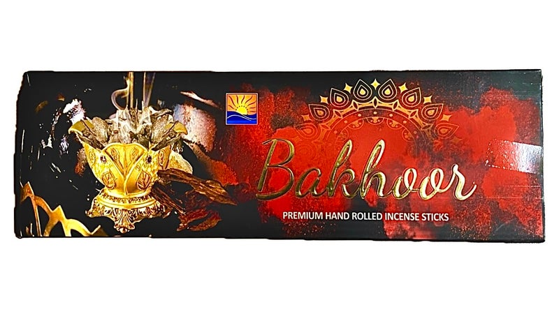 GOLDEN FINCHES Bakhoor Premium Hand Rolled Incense Sticks  - Image 1