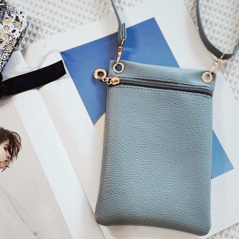 Litchi Pattern Mobile Phone Bag 2023Ladies Handbag Sweet Bag Women'S Shoulder Bag Daily All-Match Crossbody Bag - Image 4