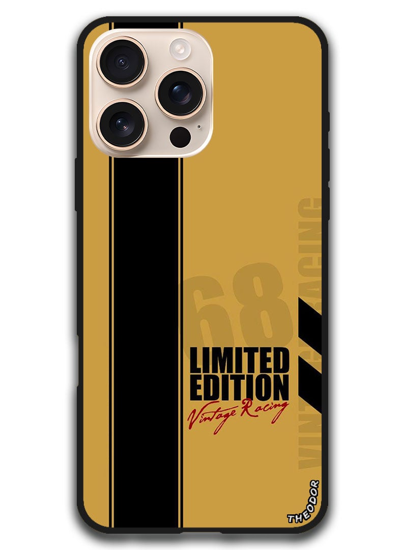 Theodor Protective Case Anti Scratch Shock Proof Bumper Cover For iPhone 16 Pro (6.3)-inch Limited edition - Image 1