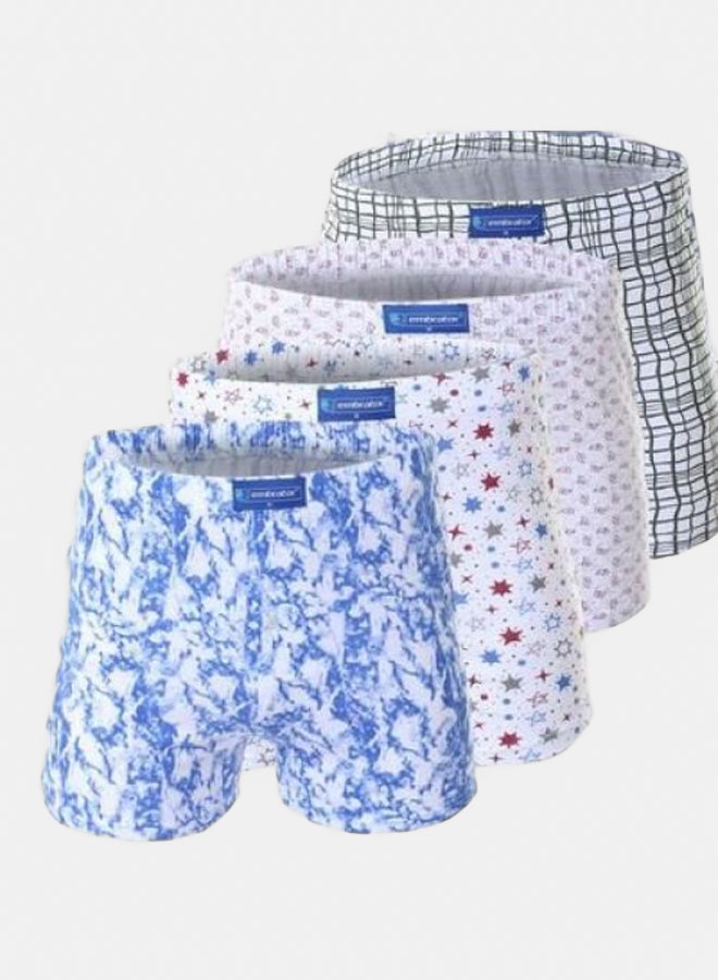 Embrator Set Of (4) Printed Boxer - For Men - Image 1