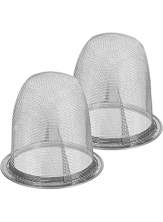 Stainless Steel Tea Infuser Fine Mesh Reusable 2 Pack for Teapot and Mug - Image 1