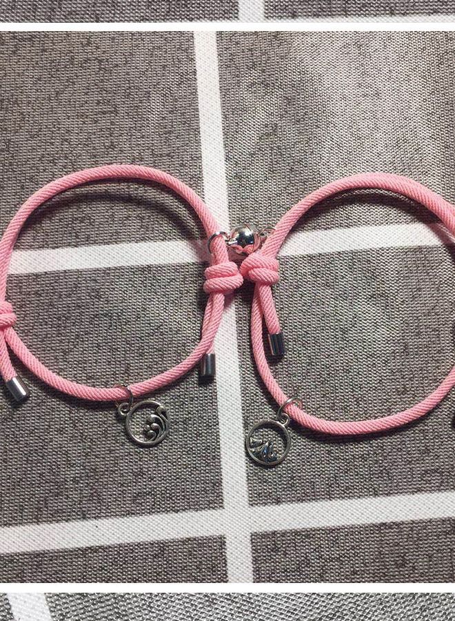 Two adjustable love bracelets for men and women Friendship bracelets and special cables  - Image 2
