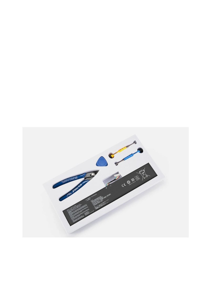 Terabyte بطارية بديلة C41N2208 لجهاز ASUS ROG Ally RC71L PC71L NR2301L سلسلة أجهزة الكمبيوتر المحمولة للألعاب 15.48V 74Wh 4780mAh - Image 1