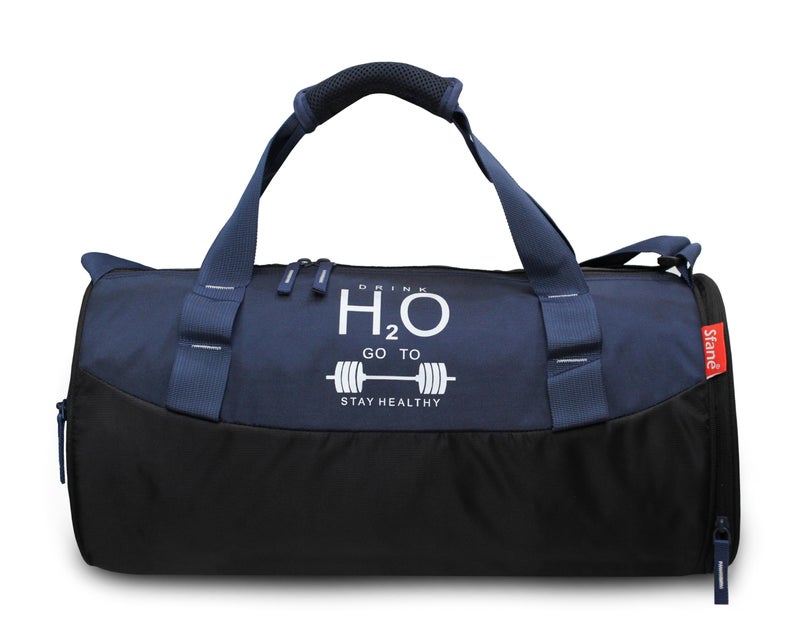 Sfane Sports Duffle Gym Bag for Men & Women (Blue) - Image 5