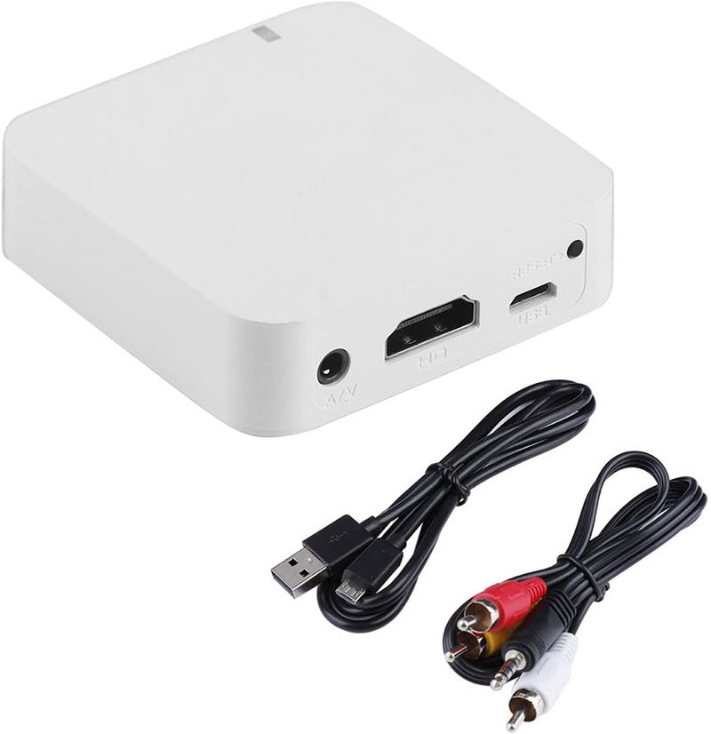 كلاراكو محول واي فاي لاسلكي للسيارة مع شاشة AV+HDMI، وشاشة عرض واي فاي للسيارة، ومحول استقبال ميرا بوكس - Image 1