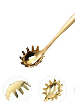 Happy Home Stainless Steel Spaghetti Serving Spoon25Cm-Gold  - Image 2