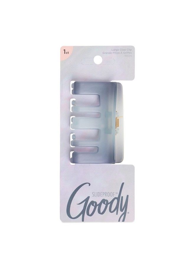 Goody Large Claw Clip 1 Count Winter Solstice Collection All Hair Types Great For Easily Pulling Up Your Hair Painfree Hair Accessories For Women Men Boys And Girls - Image 2