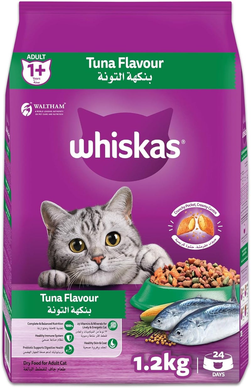 Whiskas Tuna Cat Food, 1.2 kg - Image 1