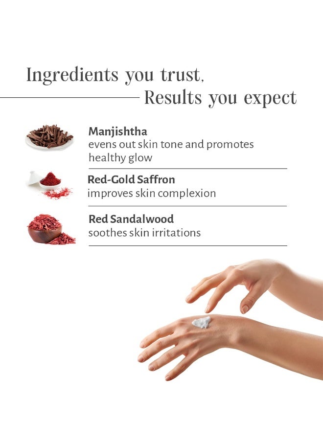 Shankara Timeless Moisturizer Lotion With The Goodness Of Saffron, Lotus And Vitamin C For All Skin Types - (5 Ml) - Image 3
