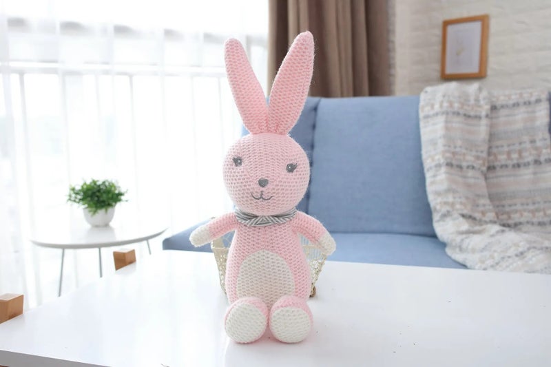 Y&D Wholesale Knit Amigurumi Stuffed Animal Toys – Teddy Bear & Dinosaur Plush Dolls, Baby Crochet Soft Cuddly Toys for Kids - Image 1