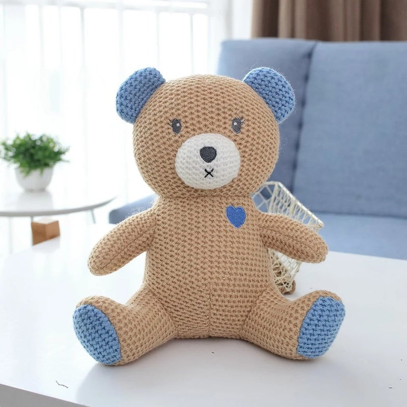 Y&D Wholesale Knit Amigurumi Stuffed Animal Toys – Teddy Bear & Dinosaur Plush Dolls, Baby Crochet Soft Cuddly Toys for Kids - Image 5
