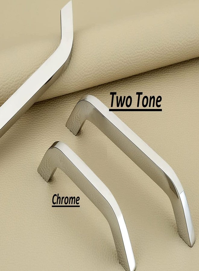 JWL Cabinet Handles, Silver,4 Inch - Pack of 2 Pcs, Chrome Finish - Image 2
