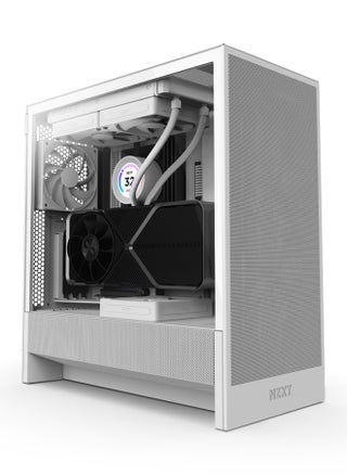 H5 Flow Compact Mid-Tower ATX Airflow Case, More Air to the GPU, Fits Large Radiators, Optimized for Airflow, Pre-Installed Fans, Easy Cable Management, Tool-less Access, Strong and Sleek, CC-H52FW-01 - pzsku/Z8235F4C64851F737C717Z/45/_/1727247692/a5b3c70e-890c-415f-a2e5-f7c417093adb
