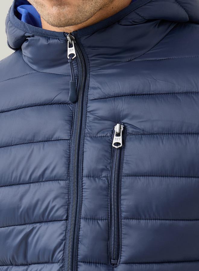 سبلاش فيڤ جاكيت مبطن خفيف بغطاء رأس - Image 3