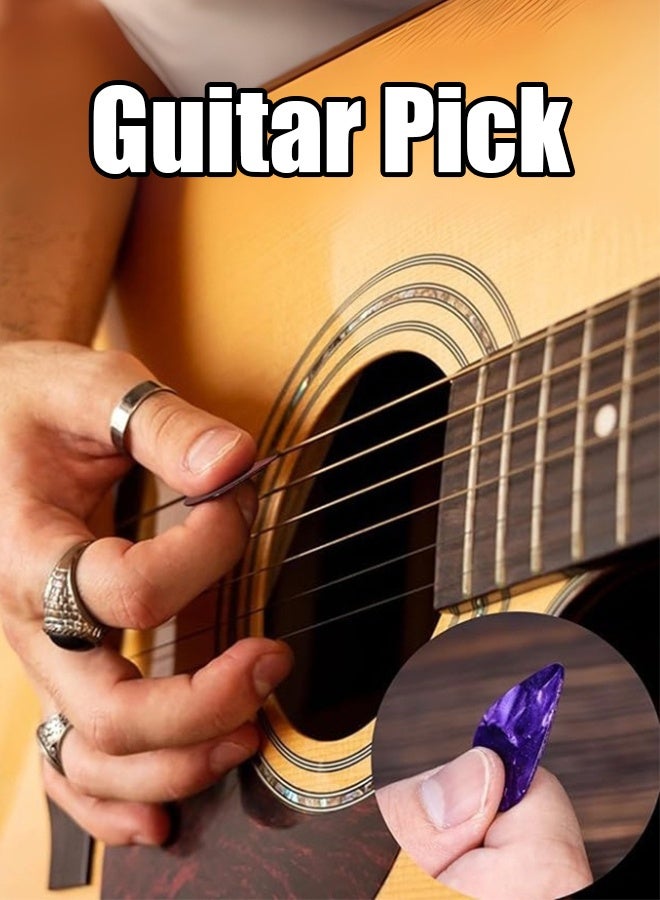 Generic Brands Capo Guitar Capo Zinc Alloy Premium Capo With Guitar Tuner Clip-On Tuner For Acoustic Guitar And More.-Wood Grain - Image 5