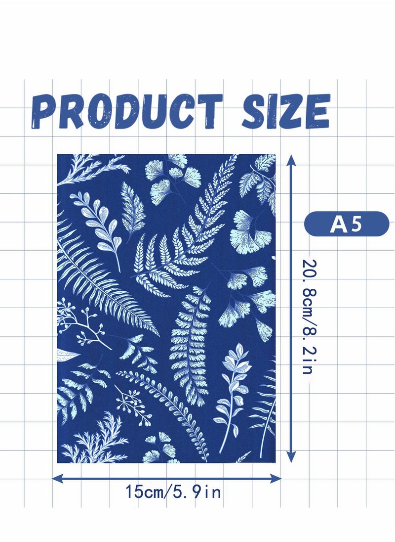 SYOSI - 32 Sheets A5 Cyanotype Paper, Sheets Sun Print Paper, Solar Drawing Paper Sensitivity Nature Printing Paper - Image 1