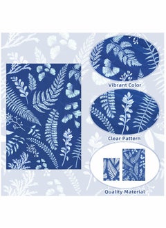 SYOSI 32 Sheets A5 Cyanotype Paper, Sheets Sun Print Paper, Solar Drawing Paper Sensitivity Nature Printing Paper  - Image 2