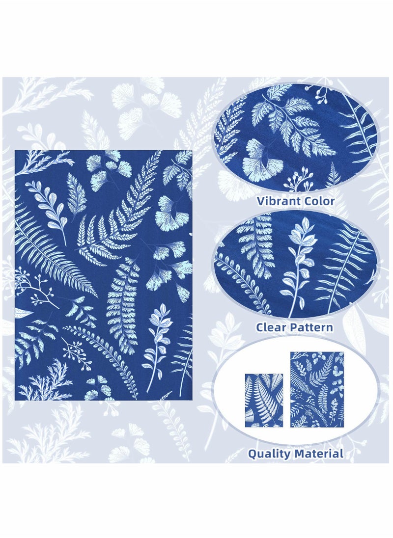 SYOSI - 32 Sheets A5 Cyanotype Paper, Sheets Sun Print Paper, Solar Drawing Paper Sensitivity Nature Printing Paper - Image 1
