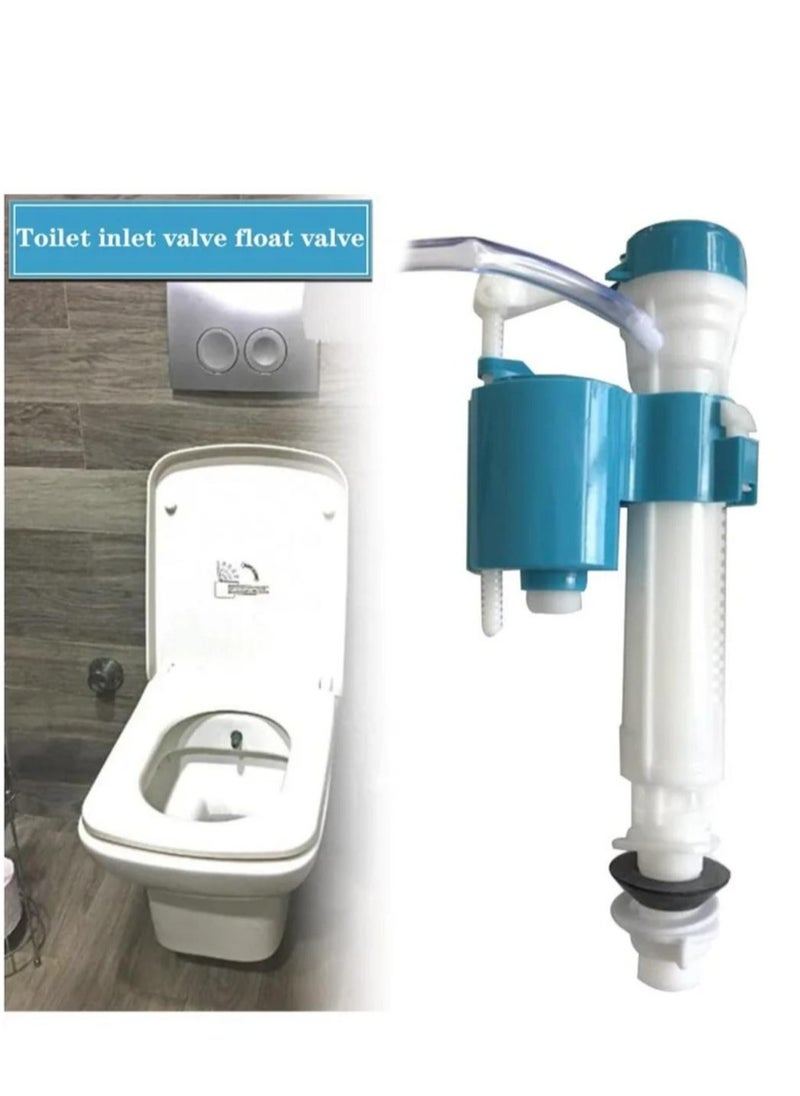 Kana 18 CM Water-Saving Plastic Dual Flush Valve, Water tank fitting, Flush Siphon 6-11"Fill Valve With Toilet Repair Kit Abs Push Chrome Plated Button For Tank Commode Fixed Together Commode Cistern Fitting  - Image 5