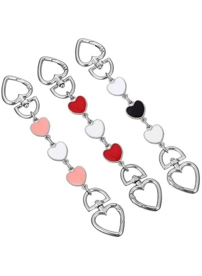 3pcs Bag Extension Chain Extender Strap Purse Women Shoulder Straps  - Image 1