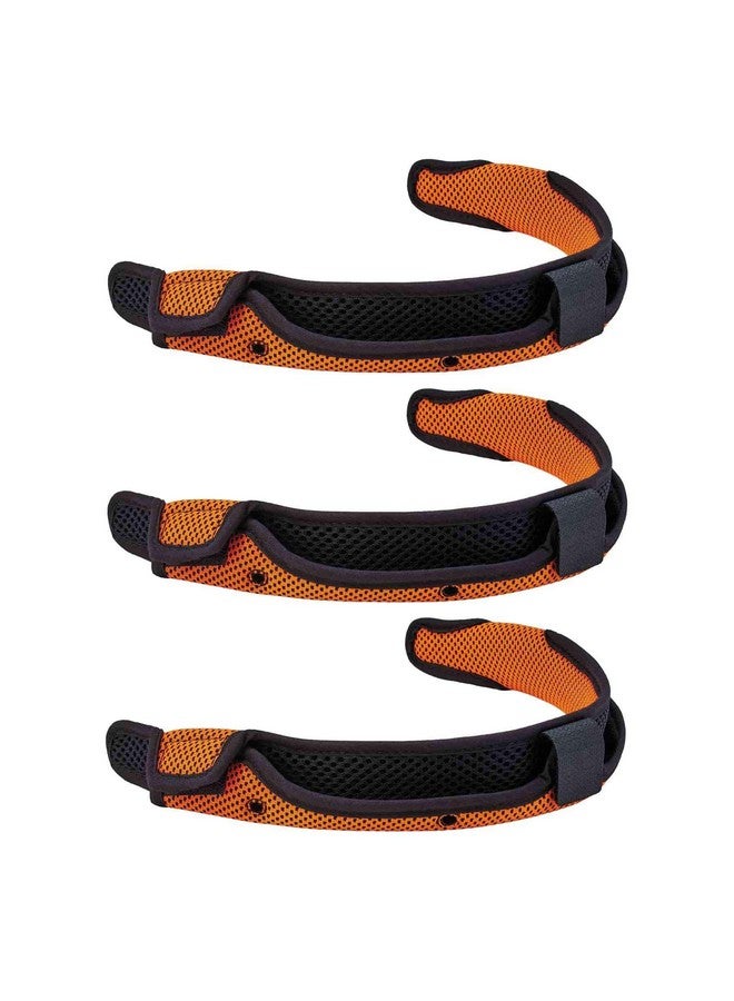Ergodyne Ergodyne - 60194 Hard Hat Sweatband Replacement Pack (Includes 3), Skullerz 8984,Orange  - Image 1