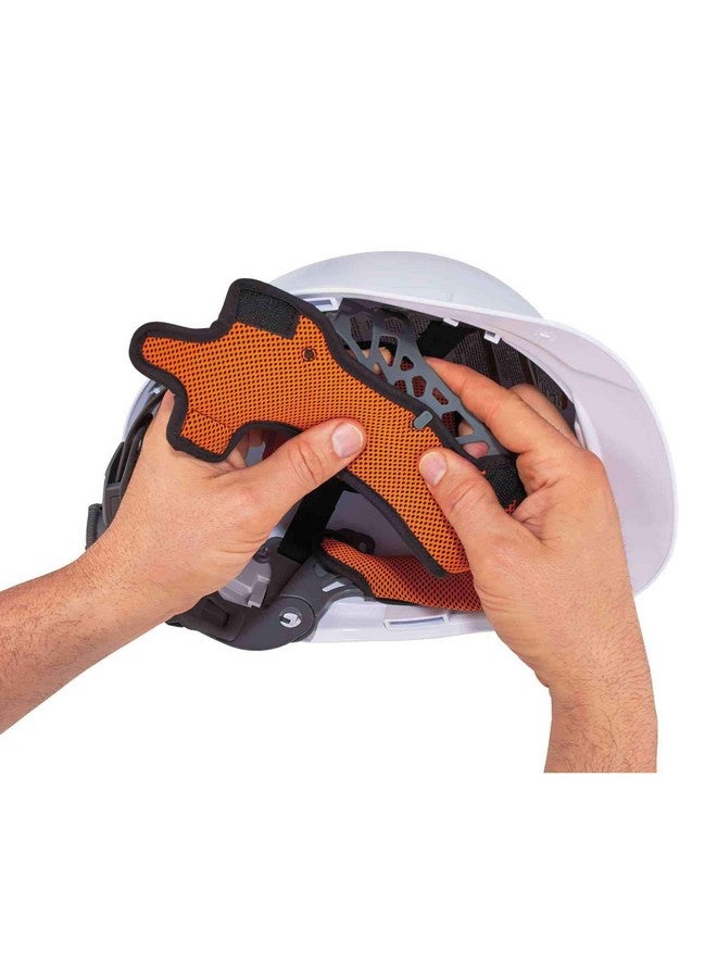 Ergodyne Ergodyne - 60194 Hard Hat Sweatband Replacement Pack (Includes 3), Skullerz 8984,Orange  - Image 3